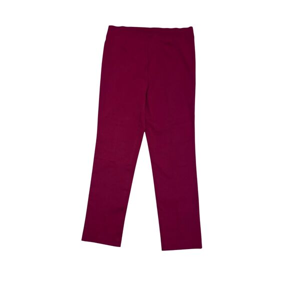 Rafaella Comfort Slim Ankle Chilipepper Red Slip On Pants Size 12 NWT - Picture 3 of 12